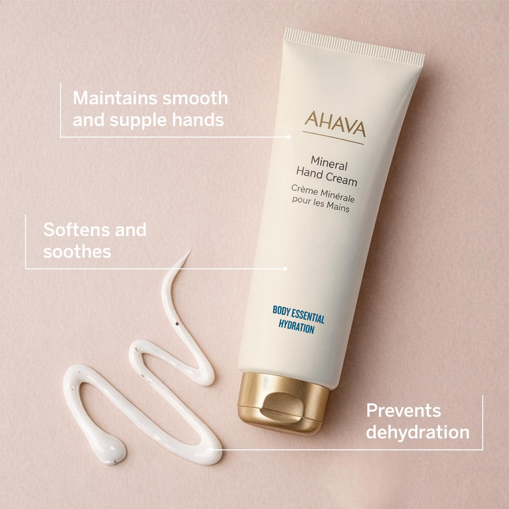 AHAVA Duo Active Dead Sea Minerals Hand Cream 2 x 150 ML - Value Set,5.1 Fl Oz (Pack of 2)
