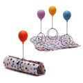 Peleg Design Balloonapkins Napkin Rings – Perfect for Dining Table Décor - Easter Napkins Ring, Birthday Party Table Decorations, Napkin Holder During Meals or Gatherings