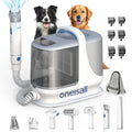 oneisall Dog Grooming Vacuum, 13000Pa Extra Large 3L Dust Cup Pet Vacuum with Clipper Nail Grinder & Shedding Brush, 7 in 1 Dog Grooming Kits, Low Noise, 3X Capacity & 3 Suction Levels, BM3