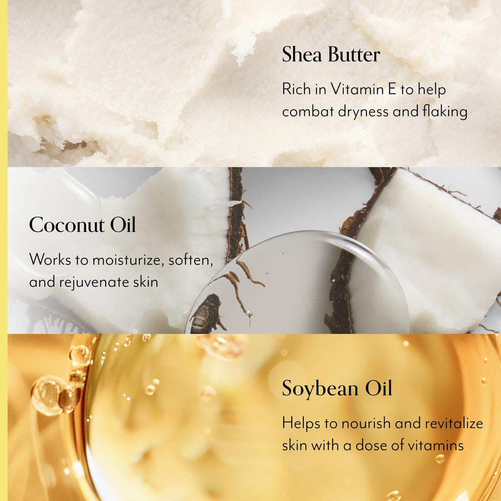 Bliss Lemon & Sage Trio: Soapy Suds Body Wash, Exfoliating Body Scrub & Lemon & Sage Body Butter – Hydrating & Nourishing for Soft, Radiant Skin