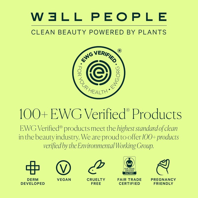 Well People Poutlove Peptide Lip Balm - Hydrating Tinted Treatment with Peptide Complex & Murumuru Butter | Coconut Flavor