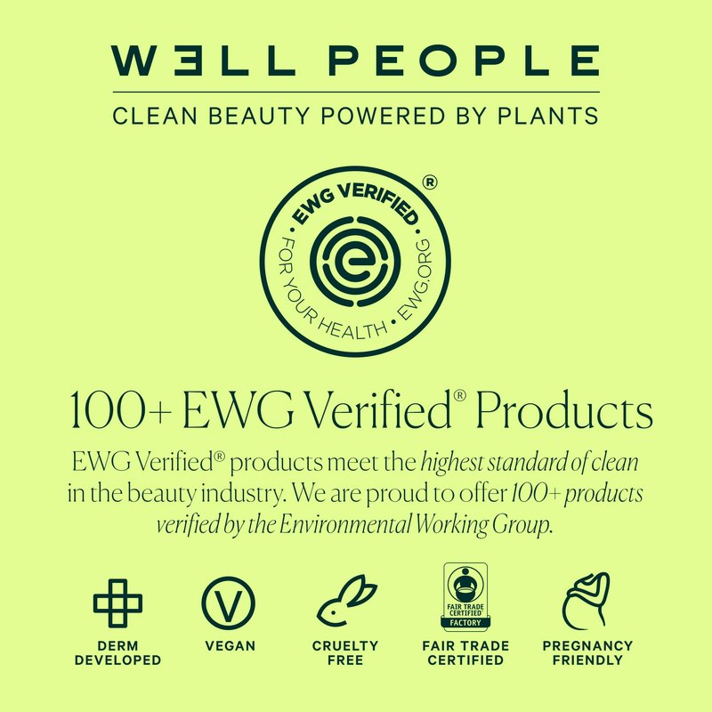 Well People Poutlove Peptide Lip Balm, Hydrating Sheer Tinted Lip Treatment with Peptide Complex, Murumuru Butter & Sesame Seed Complex for a Plumper, Smoother-Looking Pout, Pink Grapefruit