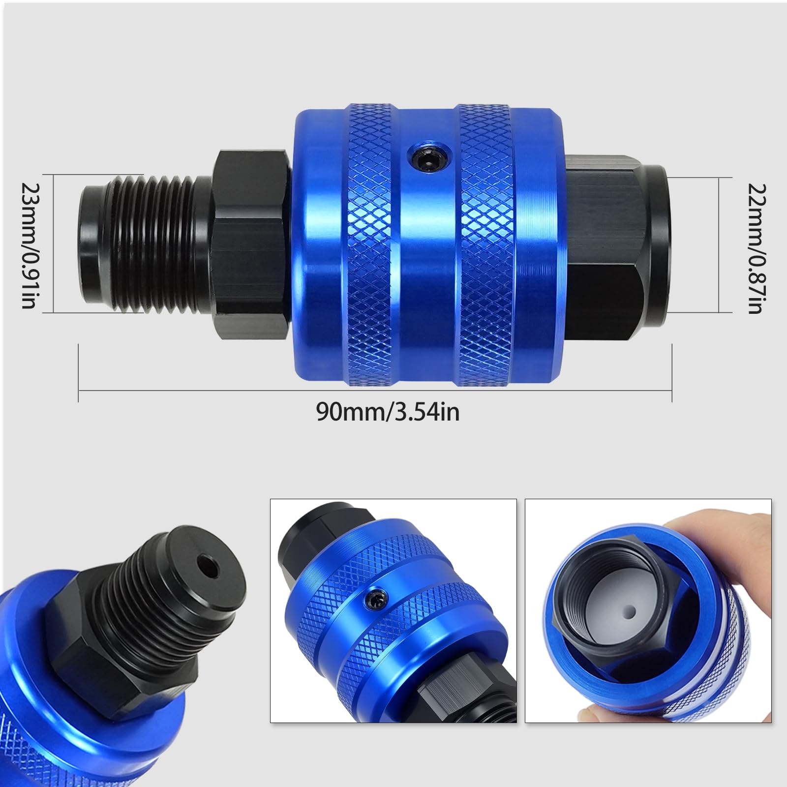 TUDUD Airless Paint Sprayer Swivel Joint 360 Degrees Rotate Spray Gun Joint Connector Accessories Paint Application Tool