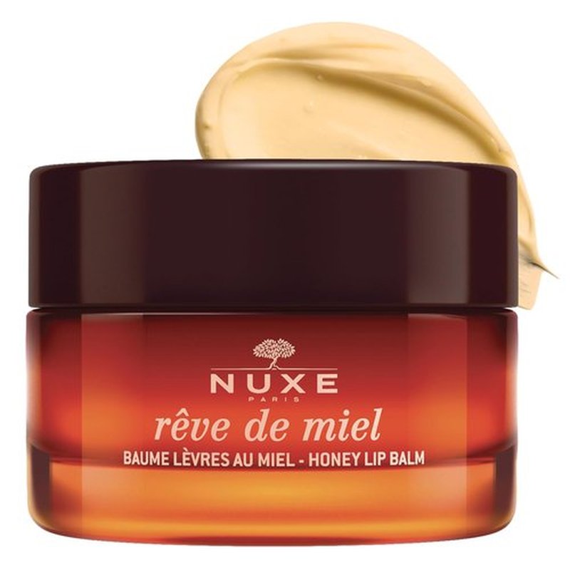 NUXE Rêve De Miel Lip Balm - Ultra Nourishing Honey & Shea Butter for Dry Lips | 0.52 Oz