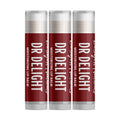 Delight Naturals Dr Delight Lip Balm - Set of Three