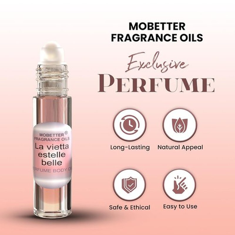 MOBETTER FRAGRANCE OILS Lavitta Estelle Belle Perfume Body Oil - Long-Lasting Scent for Women