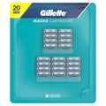 Gillette Mach3 Cartridges, 20 Count
