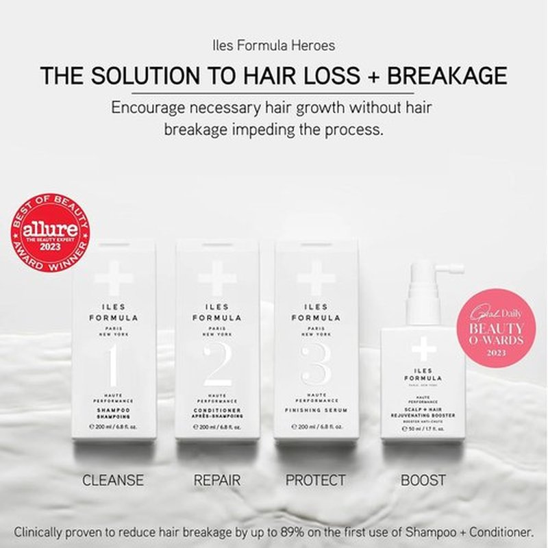ILES FORMULA Scalp & Hair Rejuvenating Booster - Non-Greasy Serum for Thicker, Stronger Hair | Natural & Fast-Absorbing