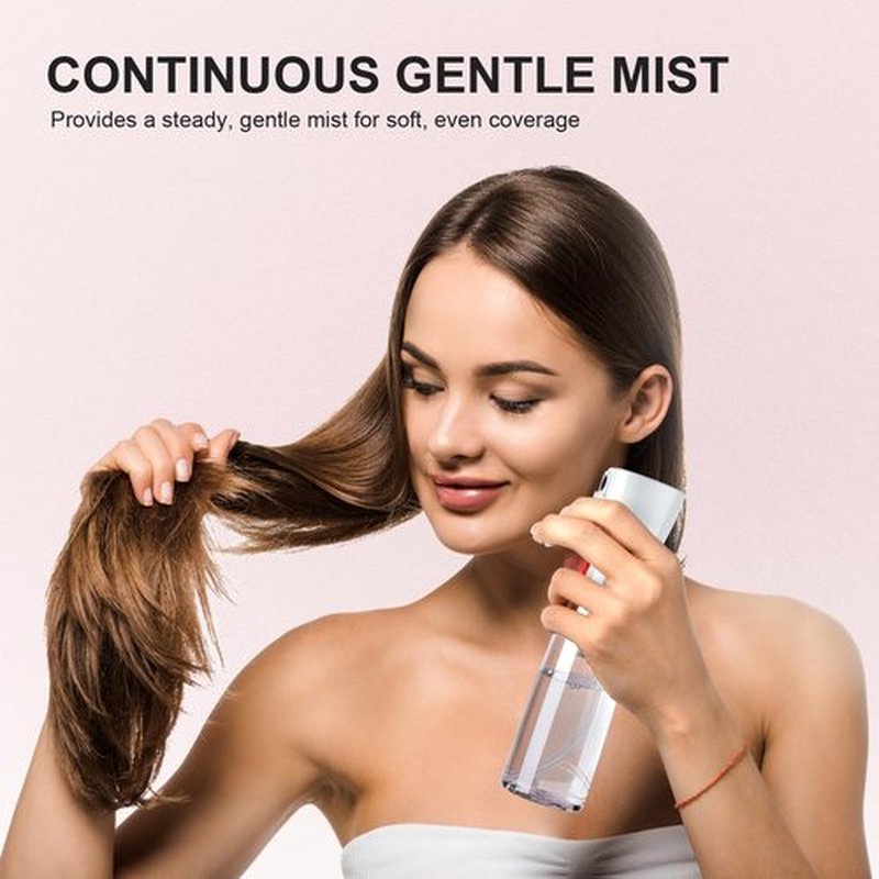 Continuous Spray Bottle for Hair by [Brand Name] - Fine Mist Water Mister | Eco-Friendly 2-Pack, 6.1 OZ