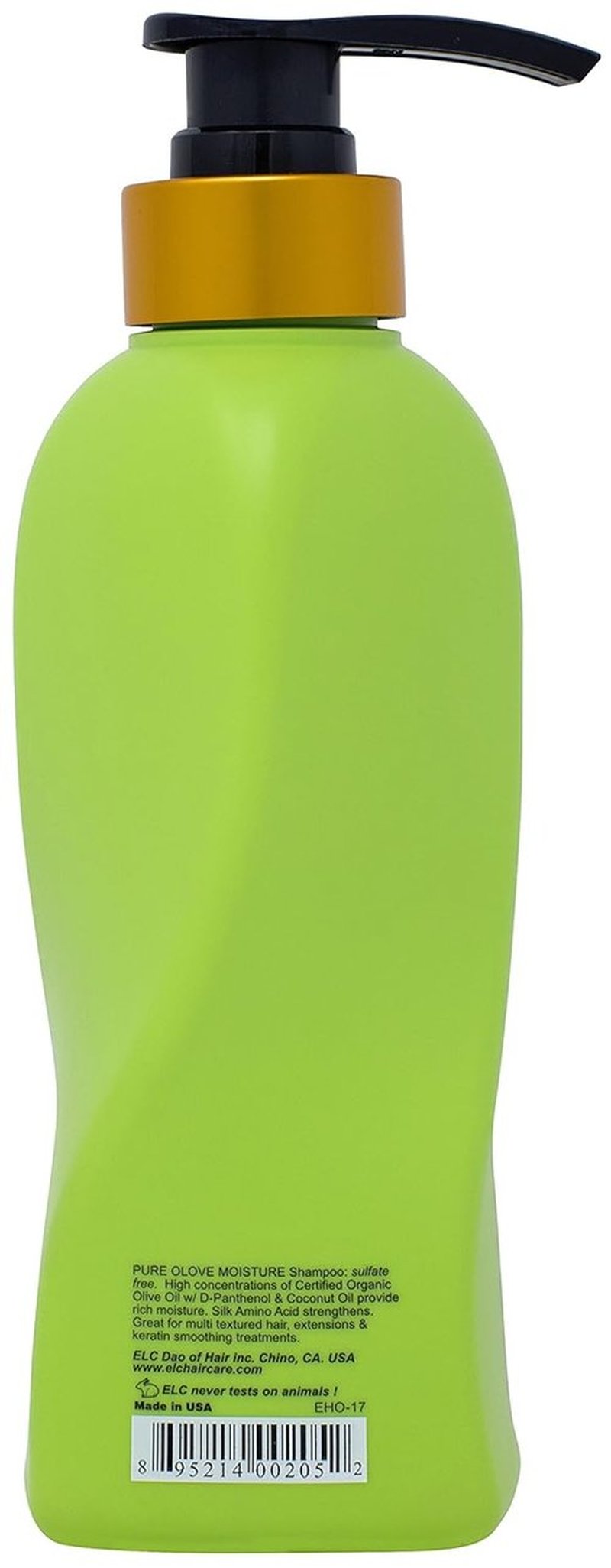 ELC Pure Olove Moisturizing Shampoo - Nourishing Hydration for All Hair Types | 12oz