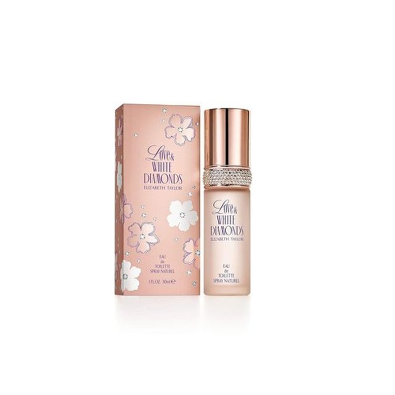 Elizabeth Taylor Women's Perfume - Love & White Diamonds Eau De Toilette Spray, 1 Fl Oz | Ideal Gift