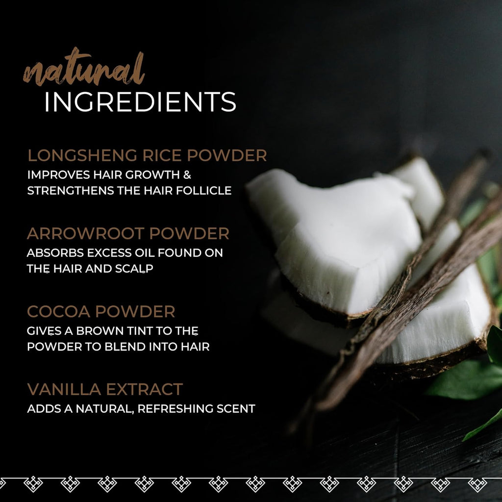 Viori Dry Shampoo Powder - Vanilla Coconut | Fast-Absorbing, Volumizing Formula for Oily Hair