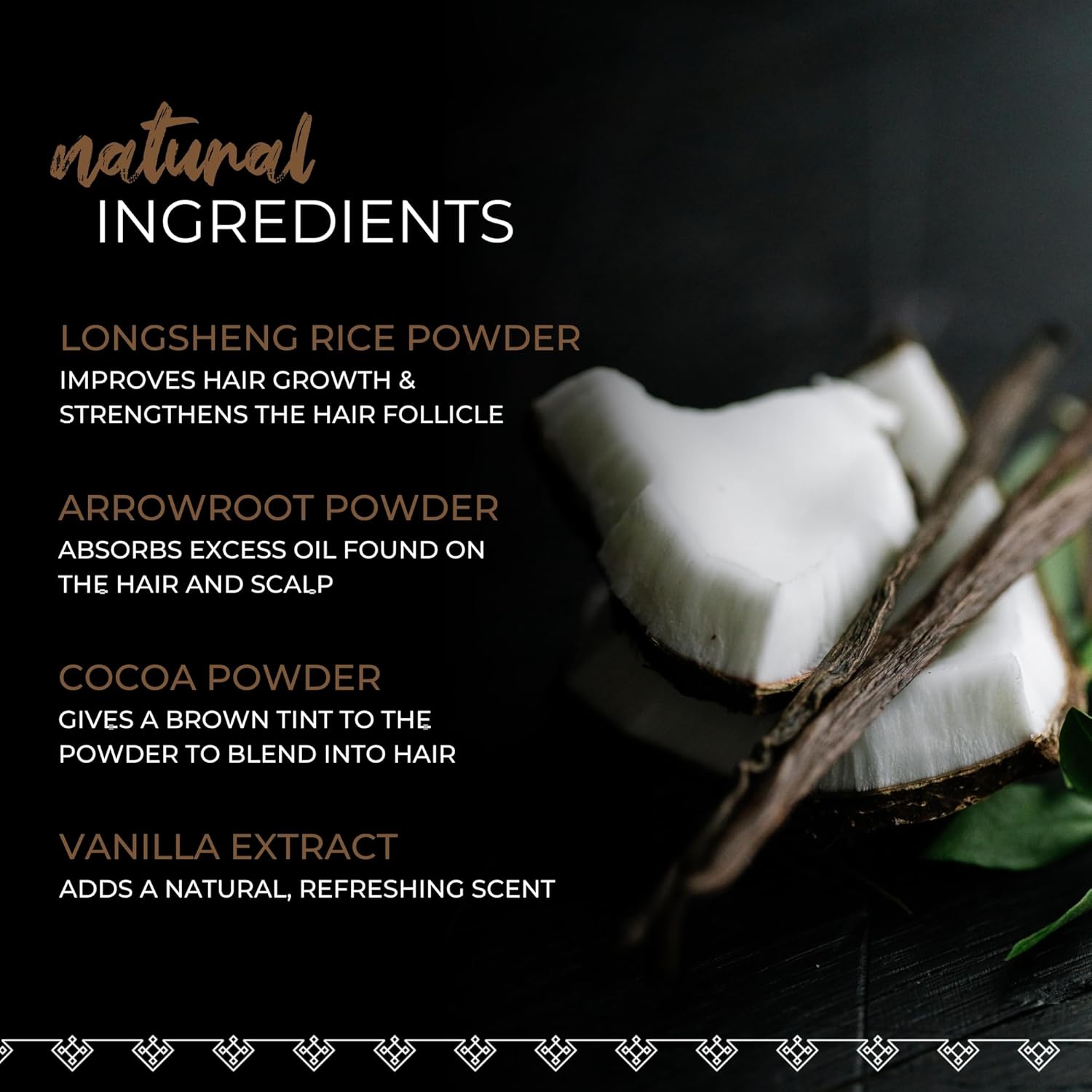 Viori Dry Shampoo Powder - Vanilla Coconut | Fast-Absorbing, Volumizing Formula for Oily Hair