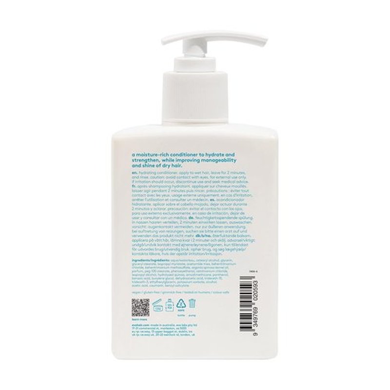 Evo The Therapist Hydrating Conditioner - Hydrates & Strengthens Color-Treated Hair - 10.1 Fl Oz