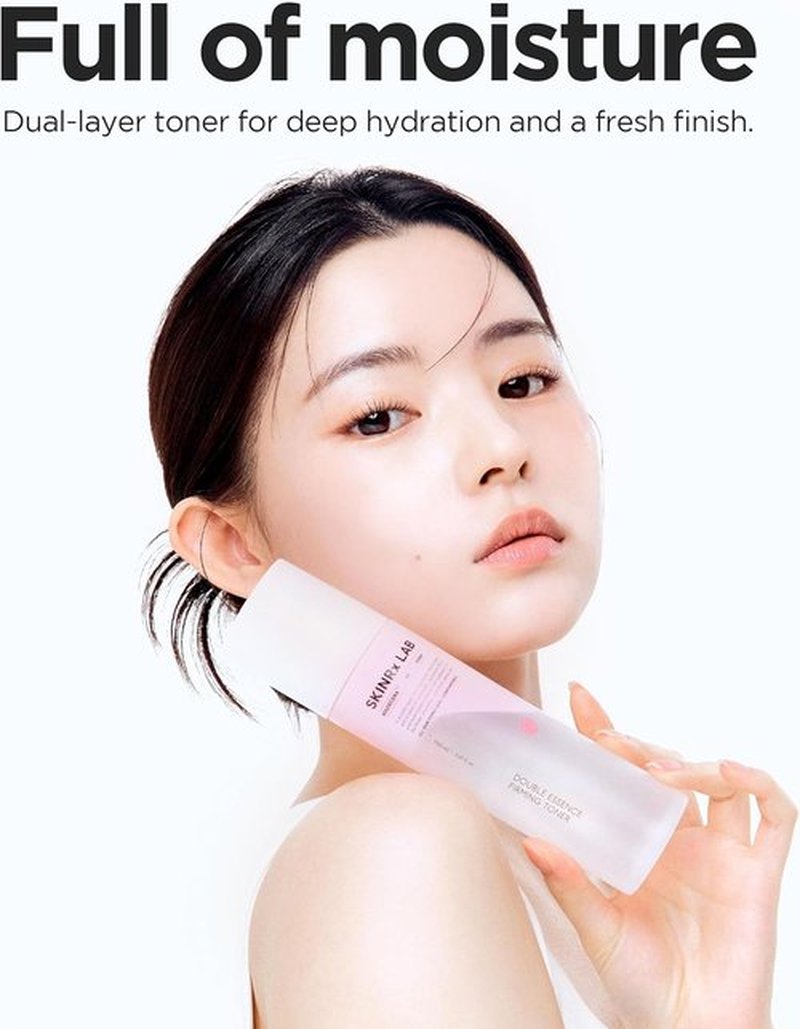 SKINRxLAB MadeCera Cream Double Essence Firming Toner - Hydrating Dual Layer Formula with Milk Protein & Ceramide, 5.07 fl. oz.