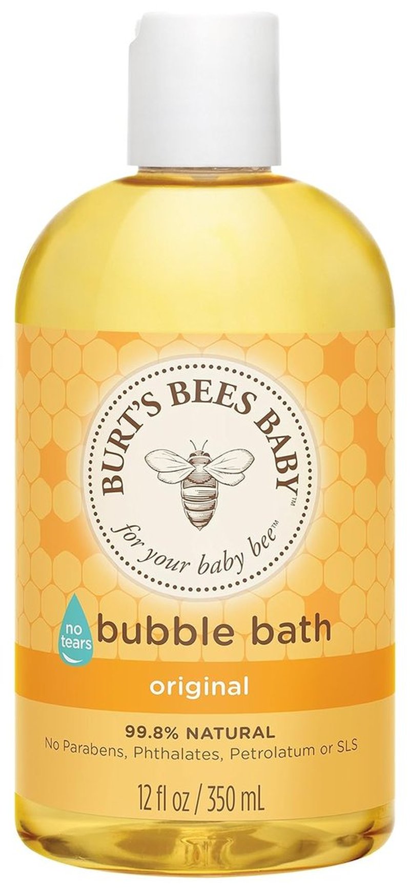 Burts Bees Baby Bee Bubble Bath - Gentle Cleansing Formula for Soft Skin | 12 Fl Oz