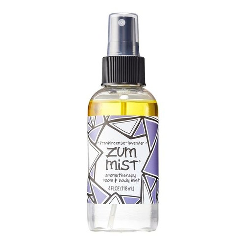 Indigo Wild Zum Mist Room & Body Spray - Aromatherapy Essential Oil - Frankincense-Lavender Scent | 4 Fl Oz
