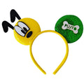 ZHENNAN Dog Ear Headbands for Adults Cute Birthday Decorations Hair Accessory