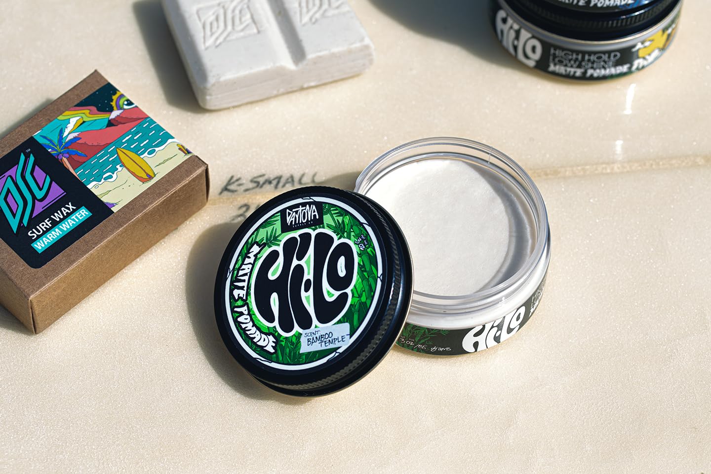 Daytona Supply Co Hi-Lo High Hold Matte Finish Pomade For Men (Bamboo Temple Scent)