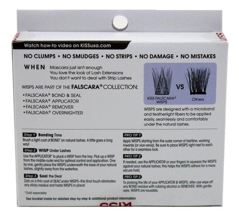 KISS Falscara Lengthening Wisps Multi-Pack (Pack of 3)