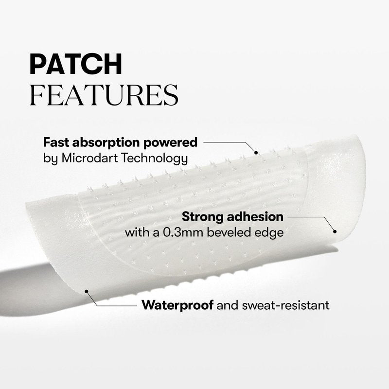 VT COSMETICS Garlic AC Reedle Shot Point Patch, Spot Patch for Early-Stage Blemishes (9 Patches)