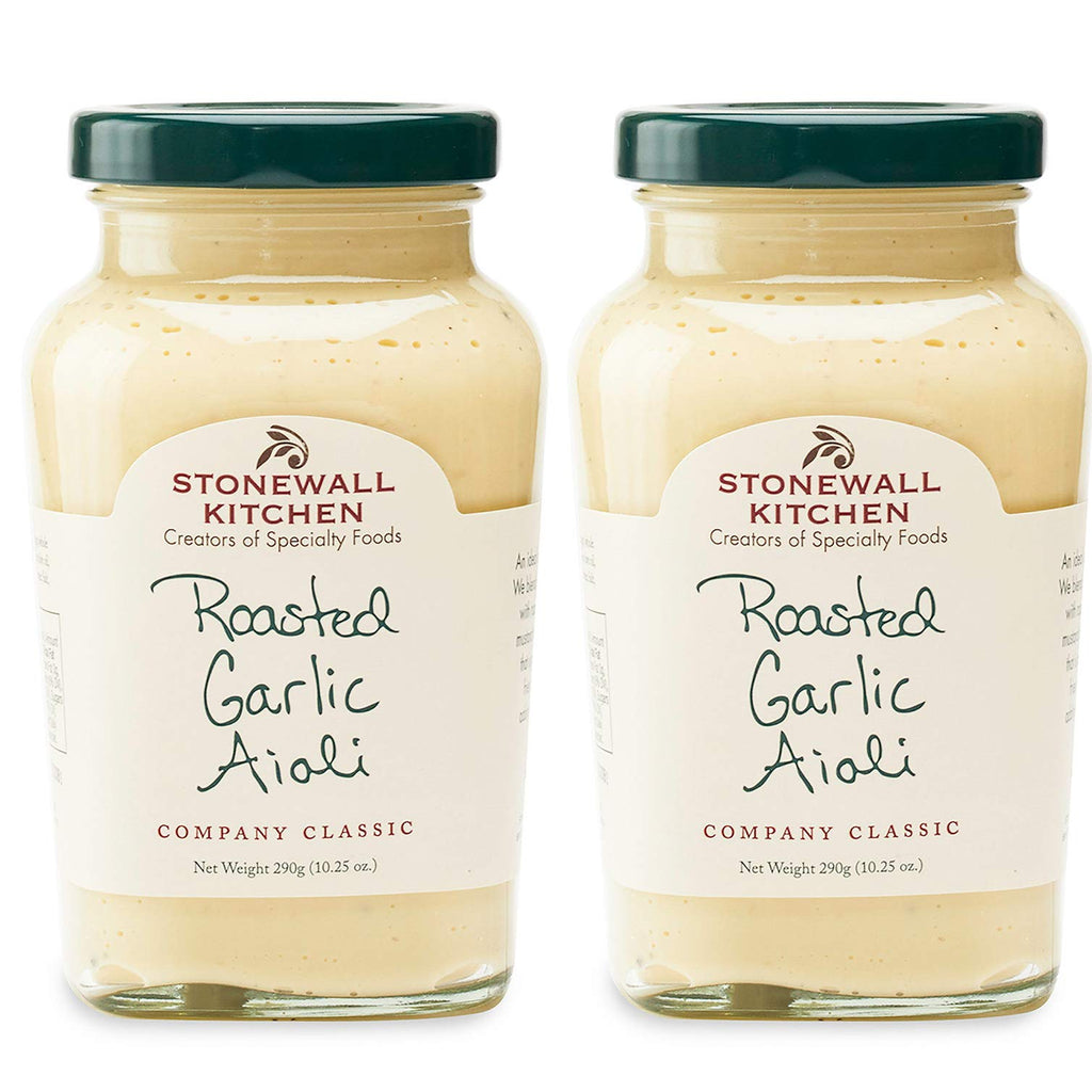 Stonewall Kitchen Roasted Garlic Aioli, 10.25 Ounce (Pack of 2)