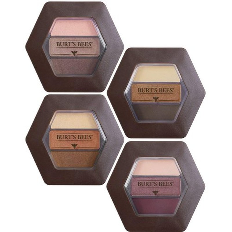 Burt's Bees 100% Natural Origin Eye Shadow Palette Trio Blooming Desert - 0.12 Ounce