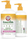 Arm & Hammer 6 Pack Liquid Hand Soap for Skin Cleaning - Cleanser for Kitchen & Bathroom with Gentle Rose Scent - Natural Hand Soap Cleanses, Softens 14 FL Oz (414ml)