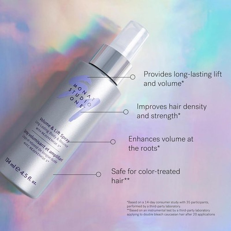 MONAT Studio One Root Boosting Spray - Volumizing & Plumping Hair Styling for Maximum Hold
