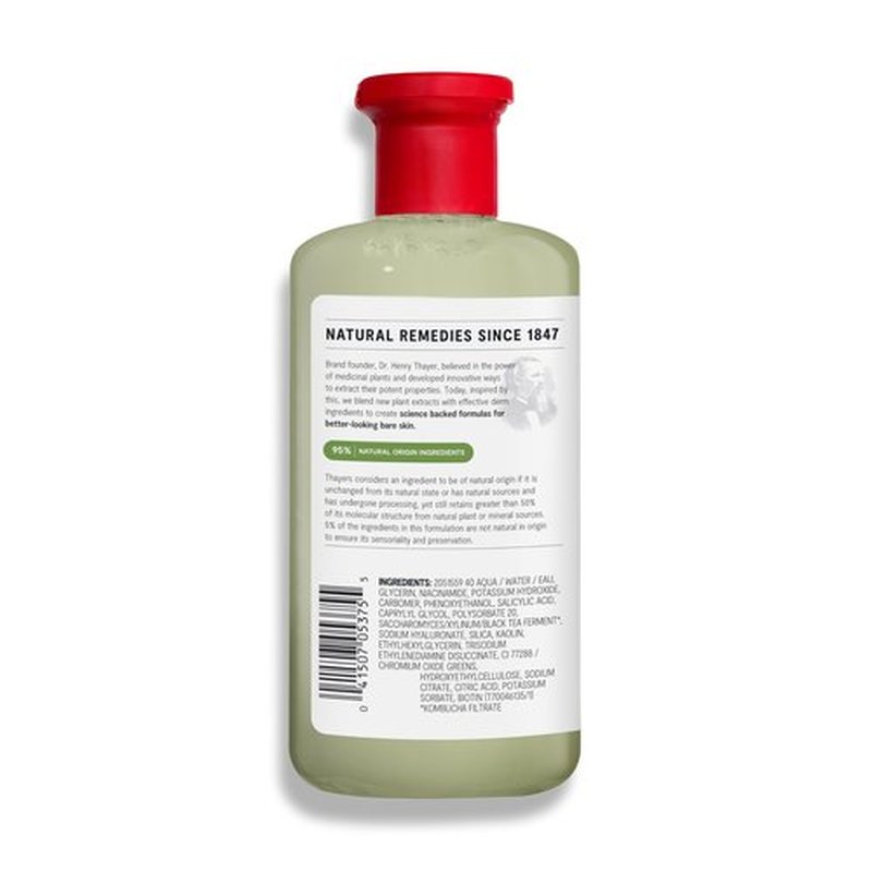 Thayers Oil Balancing and Cooling Jelly Toner, Pore Reducing Facial Toner That Mattifies and Hydrates, Skin Care for Combination to Oily Skin, 12 Fl Oz