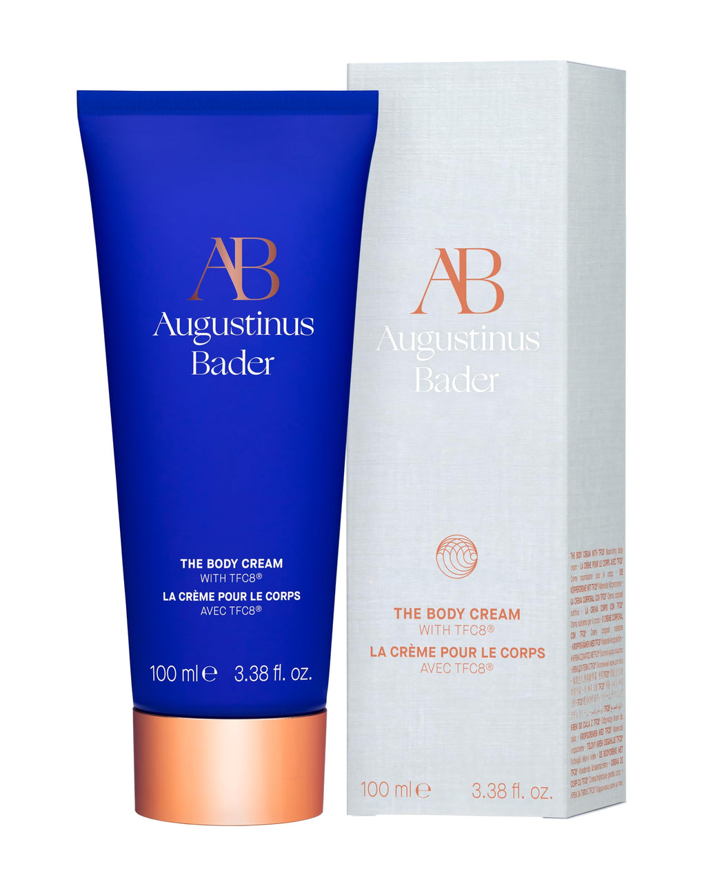 Augustinus Bader The Body Cream – Ultra-Conditioning Luxury Body Cream – Firms, Smooths & Hydrates Skin – Nourishing, Restorative & Fragrance-Free – 100 ml / 3.4 fl oz