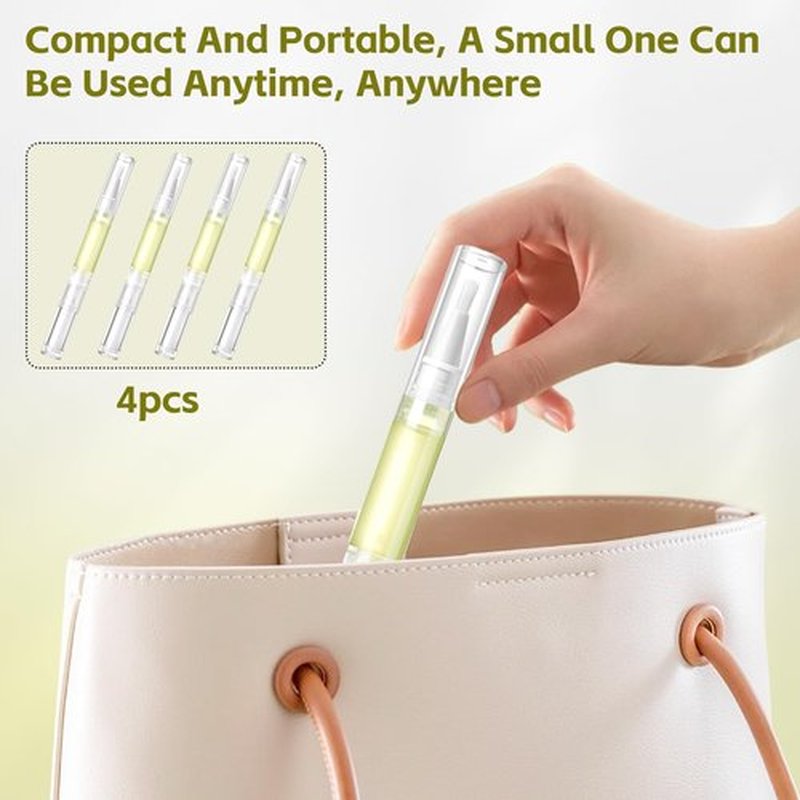 Nailz Nail 𝐆𝐫𝐨𝐰𝐭𝐡 Pen,Radiant Nail Growth GIL,Radiant Nail Growth Oil Pen,Cuticle Oil for Nails,Nail Strengthener, for Moisturize Strengthen Nail Care,Finger Edge Manicure Nourishing Pen(4PCS)