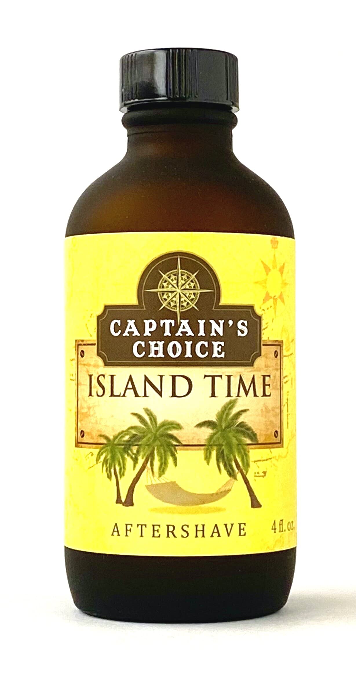 Captain's Choice Island Time 4.0 oz After Shave Pour