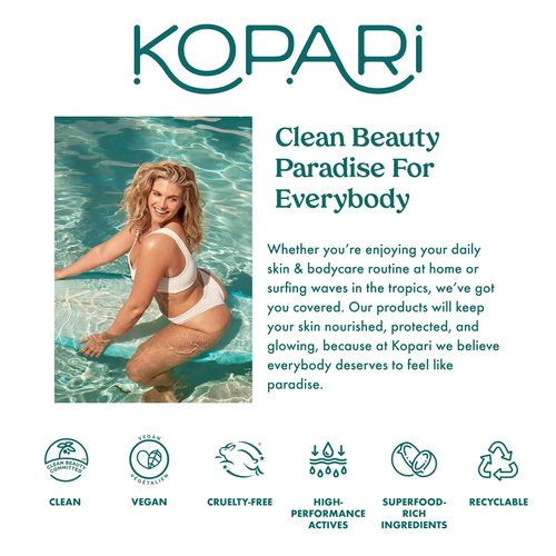 Kopari Jumbo Ultra Restore Body Butter - Whipped Lightweight Formula with Hyaluronic Acid & Mango Seed Butter | 12 oz for Deep Moisture