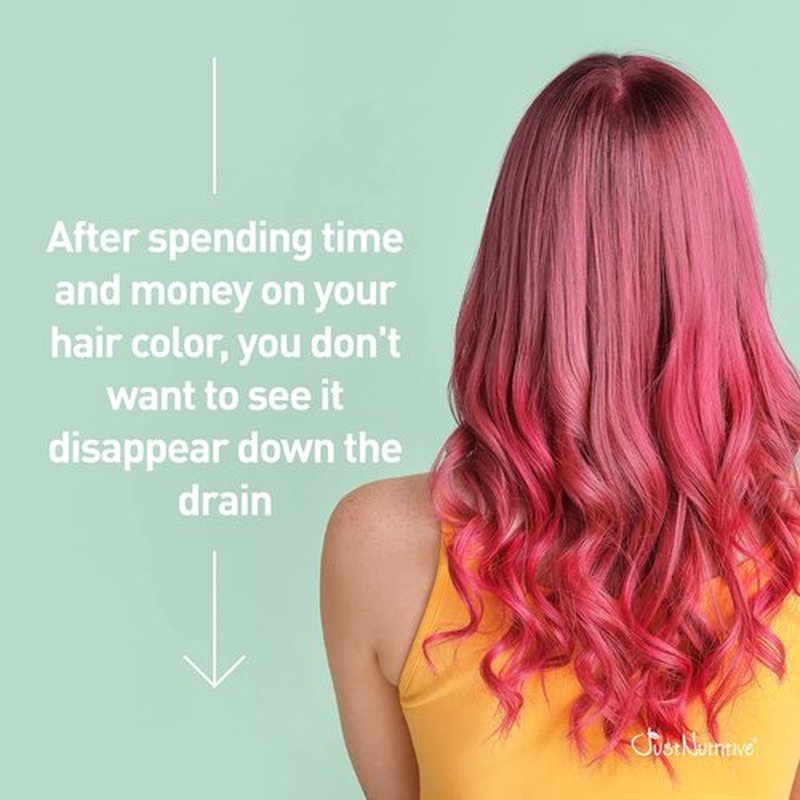 Just Nutritive Color Protect Shampoo - 16 fl. oz | Sulfate-Free, Paraben-Free, Handmade in USA