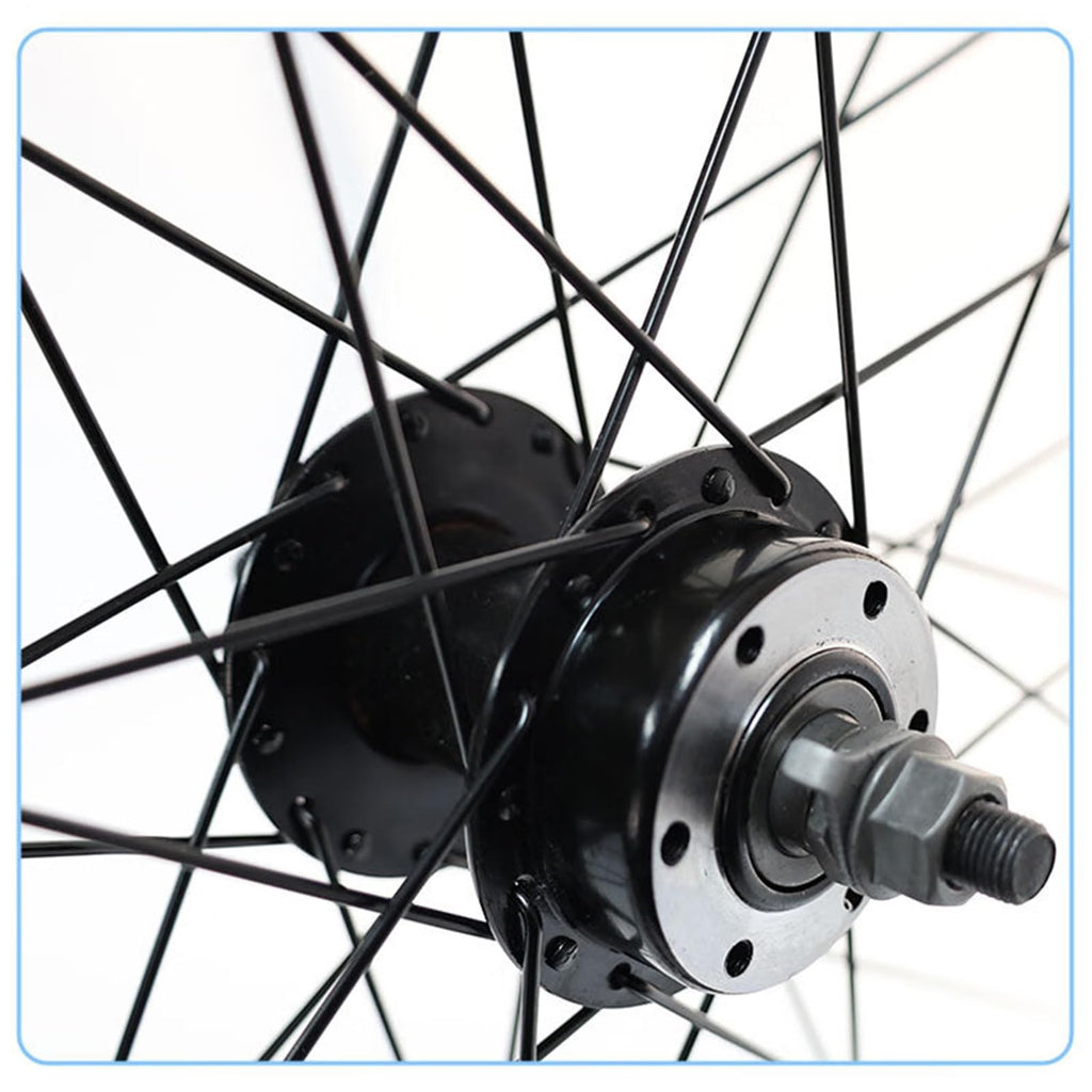 Stainless Steel Spokes and Nipples Bike Spokes，12G Bike Wheel Spokes Carbon Steel Black 10pcs for Mountain Bike Road Bike
