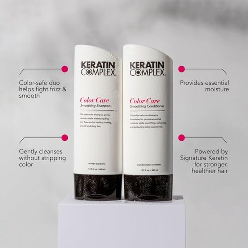 Keratin Complex Smoothing Conditioner - Nourishing Color Care for Healthy, Vibrant Hair