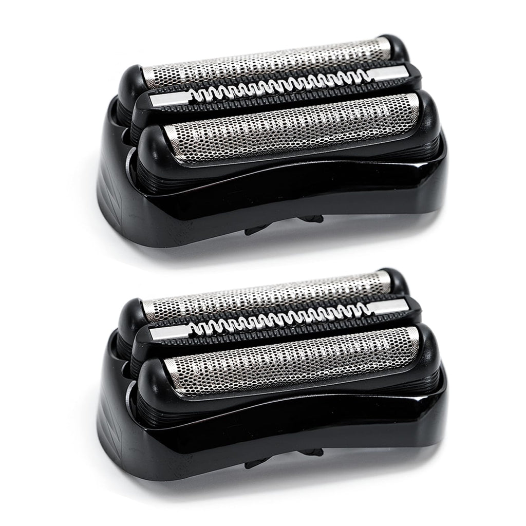 JIANCENGYU 21B Blade for Braun Series 3 Replacement Head&for Braun s3 Wet and Dry Replacement Head, Compatible with braun 3040s replacement head and Shaver 3010s 3040s 54093 40s-4 Etc Model[2 Pack]