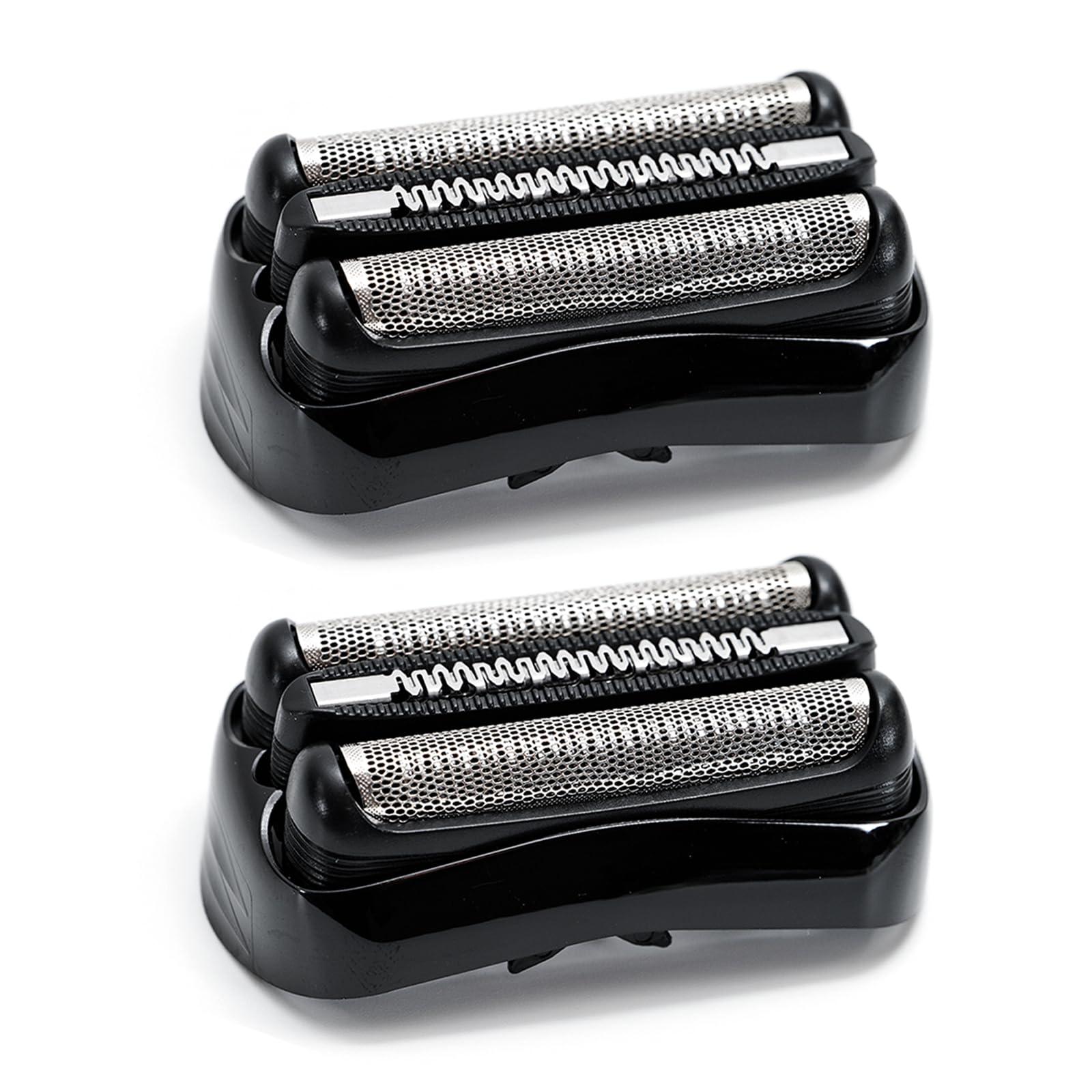 JIANCENGYU 21B Blade for Braun Series 3 Replacement Head&for Braun s3 Wet and Dry Replacement Head, Compatible with braun 3040s replacement head and Shaver 3010s 3040s 54093 40s-4 Etc Model[2 Pack]