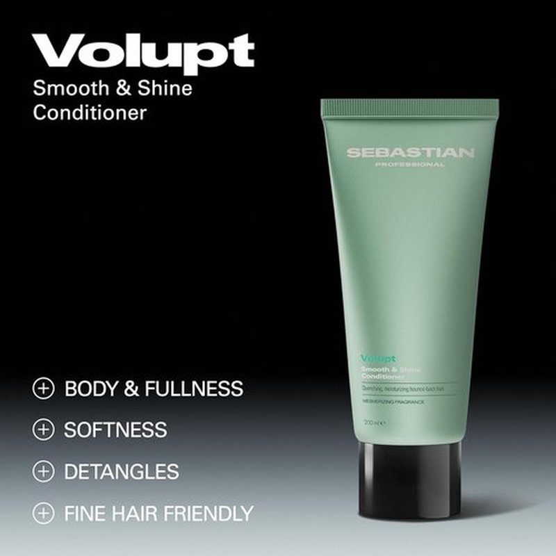 Sebastian Professional Volupt Volume Boosting Conditioner - Ideal for Fine, Natural & Color-Treated Hair | 6.7 Fl Oz (200 ml)