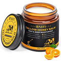 BNIFI Tallow and Honey Balm for Face Beef Tallow for Skin Organic Grass-Fed Beef Tallow Balm for Face Body Moisturizer (Citrus)