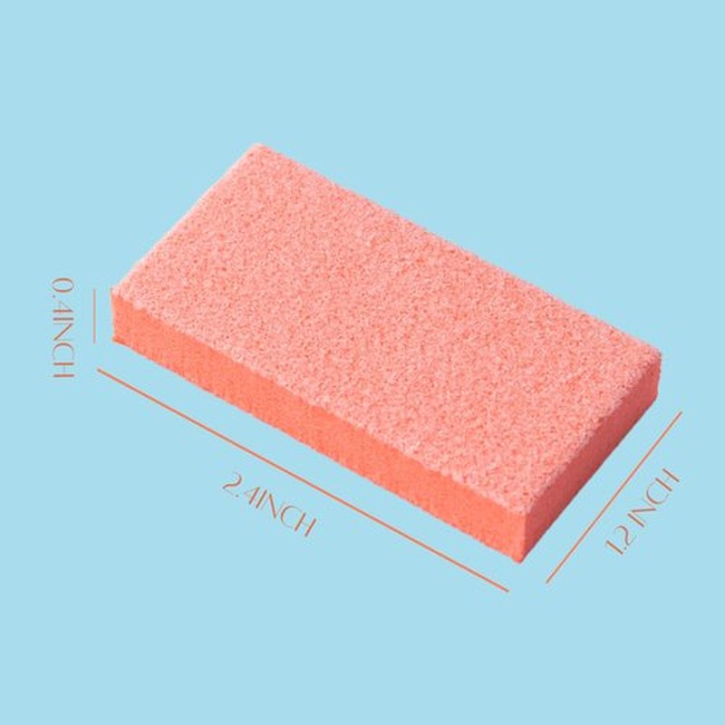 RED Nail Design Slim Disposable Nail Buffers - 1000 PCS, 100/120 Grit Single-Use Nail Buffing Blocks for Natural & Acrylic Nails - Precision Buffers for Manicure & Pedicure - Ideal for Salons & Home