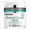 ESTHMAR Retinol Face & Neck Cream – Anti-Aging Night Moisturizer with Hyaluronic Acid, Vitamin E & Aloe Vera – Reduces Wrinkles, Fine Lines & Dark Spots, Hydrating for All Skin Types