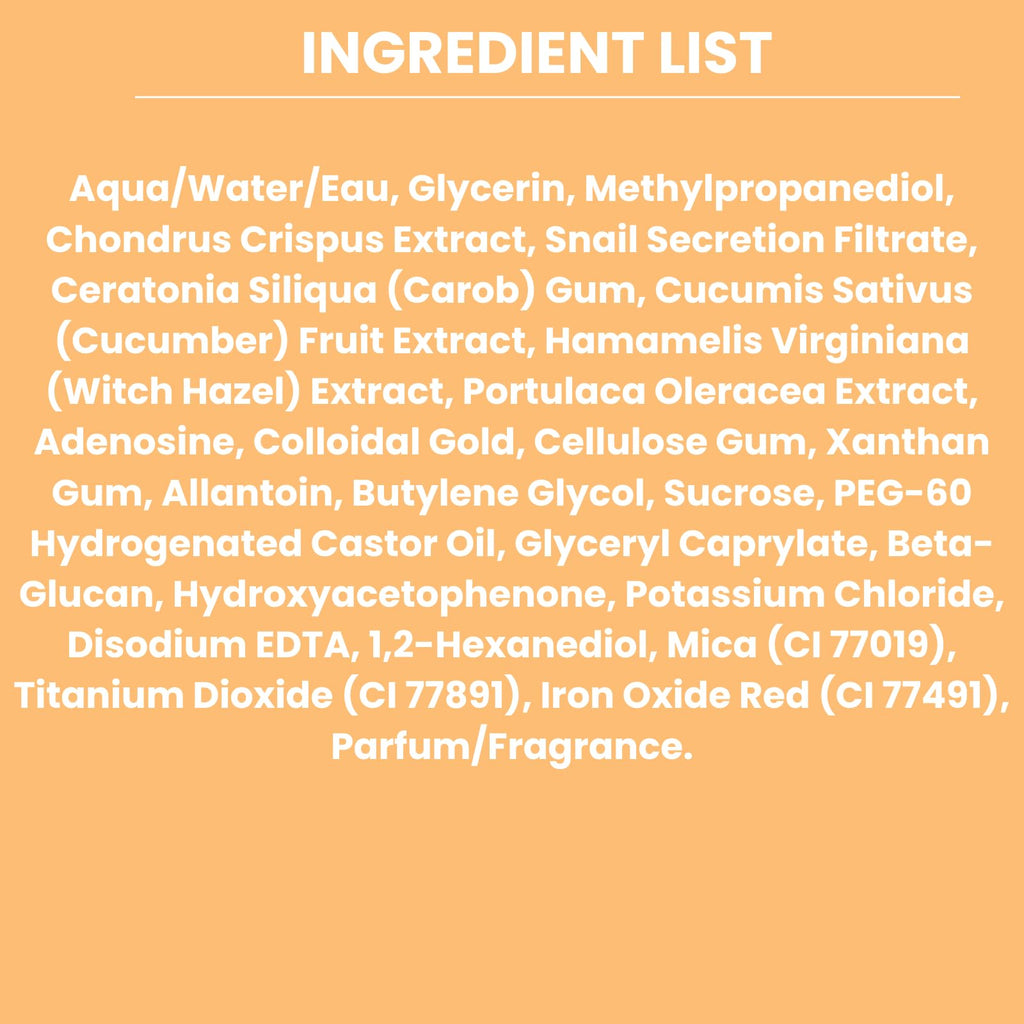My Ingredients Gold & Snail Mucin Hydrogel Eye Patches 30 Pairs- Dark Circle and Puffy Eye Treatment, Energizing Solution for Tired Eyes, Korean Under Eye Patches for Dark Circles and Undereye Bags