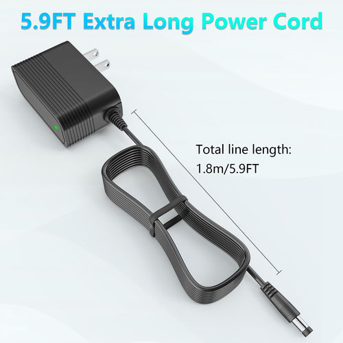 26.5V Charger for 22.2V Lithium-lon Battery Vacuum Cleaner Compatible with Homeika H016 HA016 and Ealken VG3 Cordless Vacuum Cleaner Adapter Power Cord