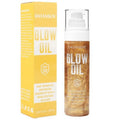 Sunscreen Body Glow Oil【SPF 50】【Lightweight】【Natural Ingredient】Shimmer Broad Spectrum Shimmer Sunscreen For Face and Body, AMBER