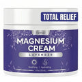 Dersie Magnesium Cream for Sleep & Leg Cramps – Total Relief Magnesium Cream with Lavender, Grape & Camellia Seed Oil – Hydrating & Soothing Body Cream for Men, Women & Kids (4 fl oz)