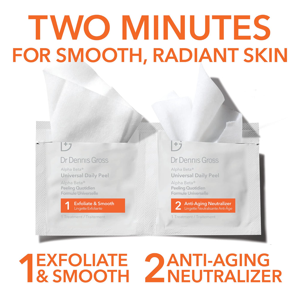 Dr Dennis Gross Vitamin C Lactic Creamy Cleansing Oil & Universal Daily Peel