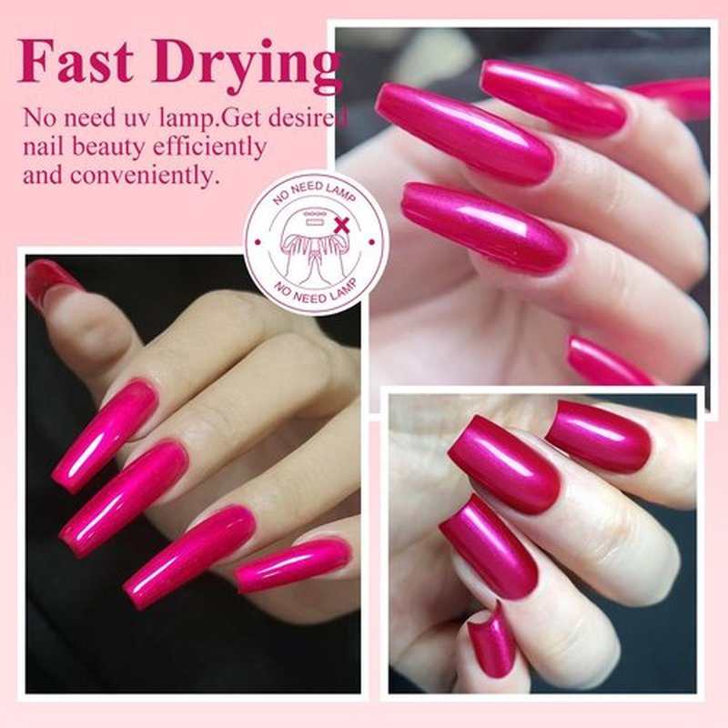 Major Dijit Quick Dry Nail Polish Crimson Popular Nail Lacquer for Nail Art Regular Nail Polish 0.46 fl oz.