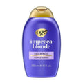 OGX Color Care - Impecca-Blonde Purple Shampoo | Highly Pigmented Toning for Blonde & Silver Hair, 13 fl. oz